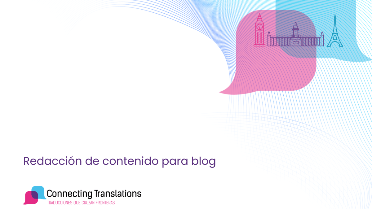 Redacción de contenido para blog.
