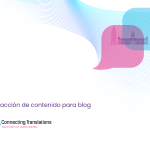 Redacción de contenido para blog.