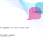 Portada sobre cómo legalizar una traducción jurada